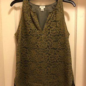 J. Crew Lace Top Size 4